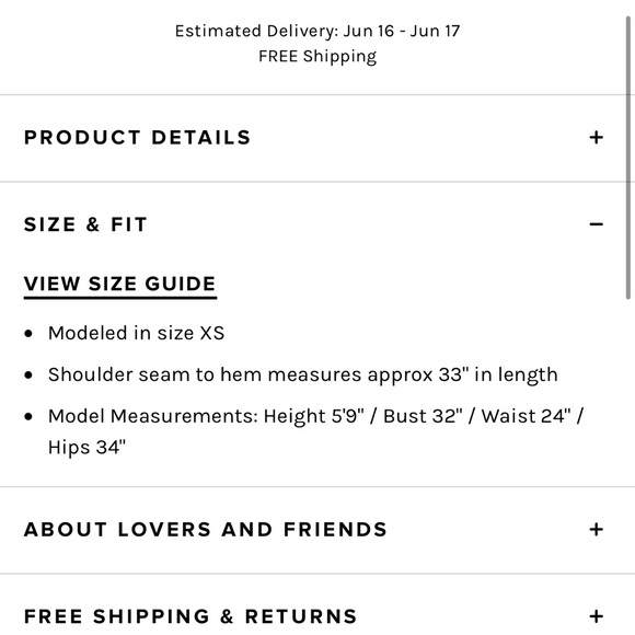 Lovers + Friends Margaret Dress XXS - Picture 4 of 5